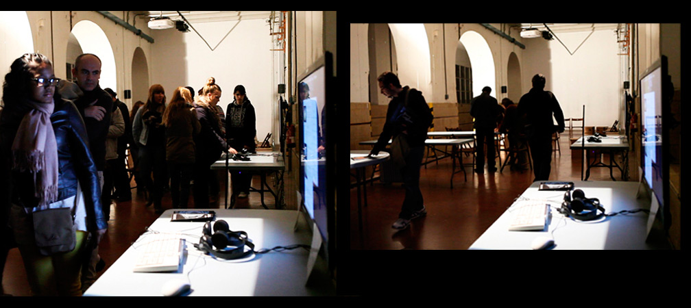 Exhibition at Tabacalera, Madrid, Sept-Nov. 2012 Visitors space. Eugenia Balcells Foundation.